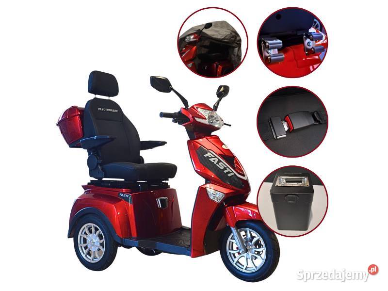 Elektryczny skuter druga bateria pokrowiec małopolskie Kraków sprzedam