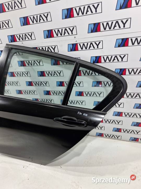 BMW 1 F20 DRZWI LEWY TYŁ TYLNE LEWE 668 SCHWARZ dolnośląskie