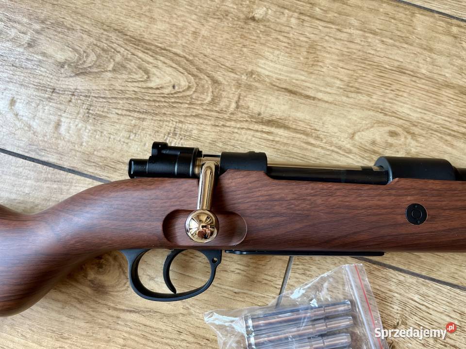 Replika ASG Kar98 Double Bell sprężynowy kolba z sprzedam