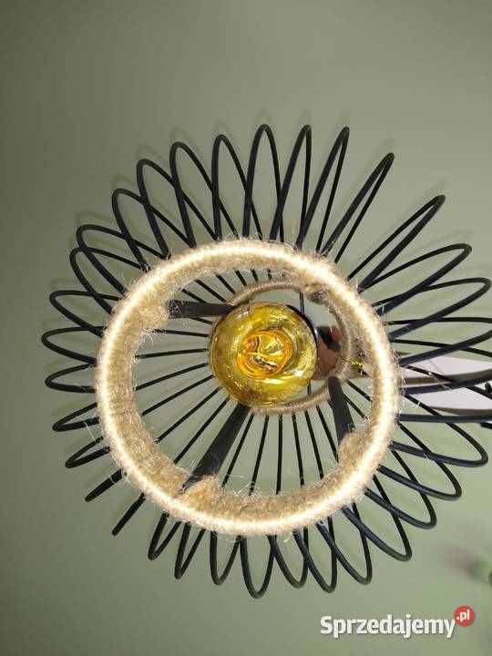 Lampa sufitowa wisząca własnej produkcji śląskie Tychy