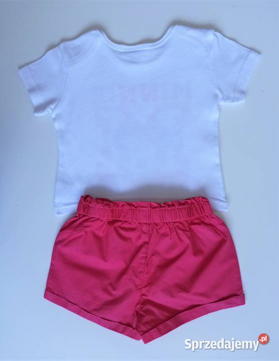 Komplet lato Minnie Mouse Disney 5 10 15 74 6m+ Katowice sprzedam