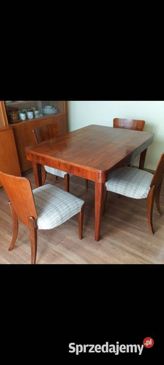Stol komplet Halabala H214