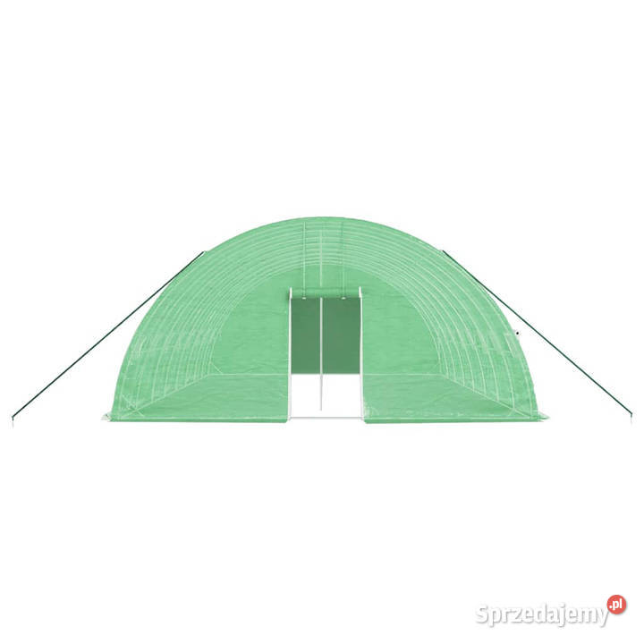 Szklarnia ze stalową ramą zielona 48 m 8x6x285 m Warszawa