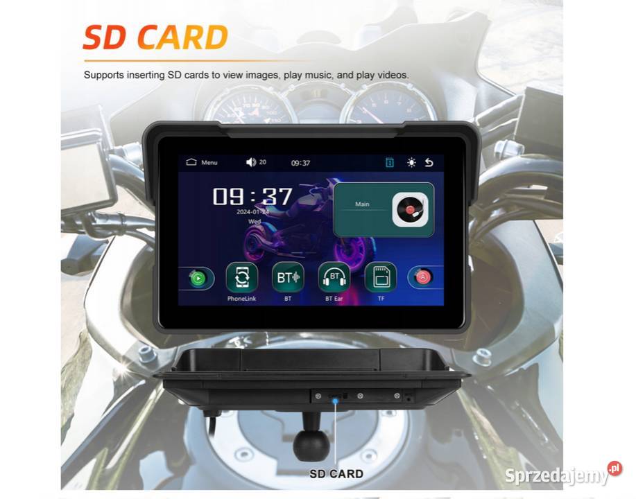 TABLET EKRAN CARPLAY ANDROID AUTO MONITOR Sosnowiec