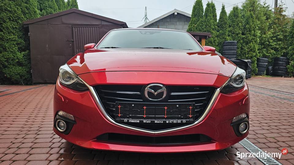 Mazda 3 III 20 165 2014r Rej 2015r z Niemiec manualna Zarszyn