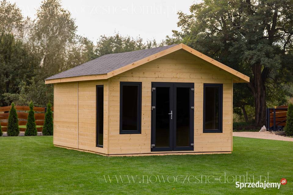 Drewniany domek ogrodowy Leon 2 wym 4x4m Olsztyn
