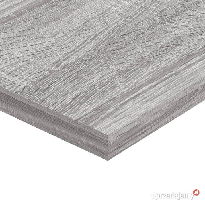 Półki ścienne 4 szary dąb sonoma 60x20x15 Warszawa
