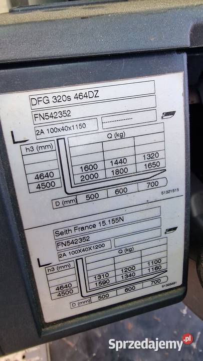 Jungheinrich DFG 320s Wózek paletowy widłowy Magazynowanie łódzkie Wieluń