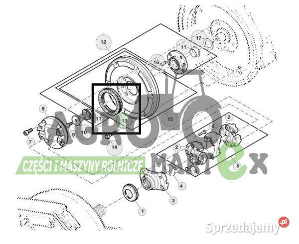 L167630 USZCZELNIACZ CARDAN JD dolnośląskie Wichrów