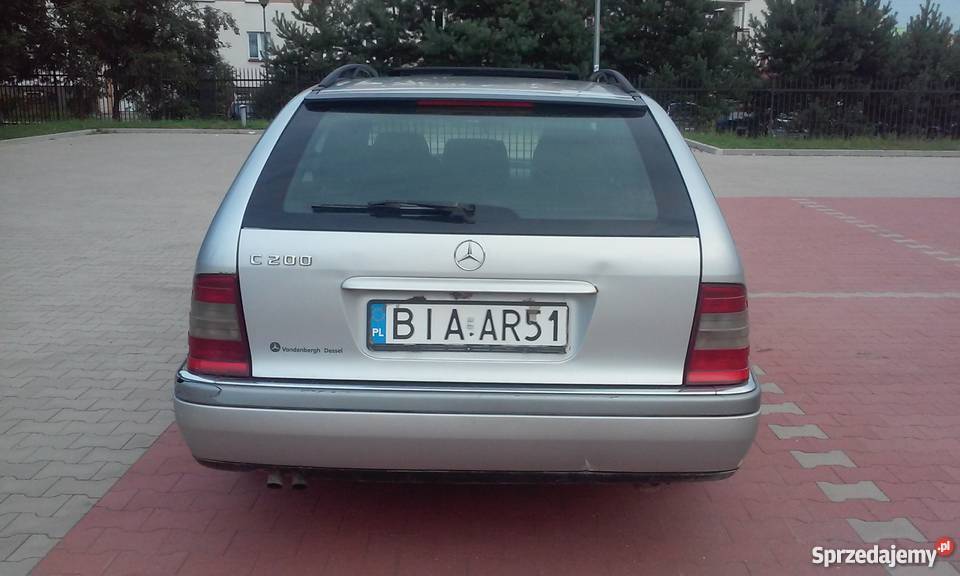mercedes c klasa kombi 18 benzyna sprawny Białystok sprzedam