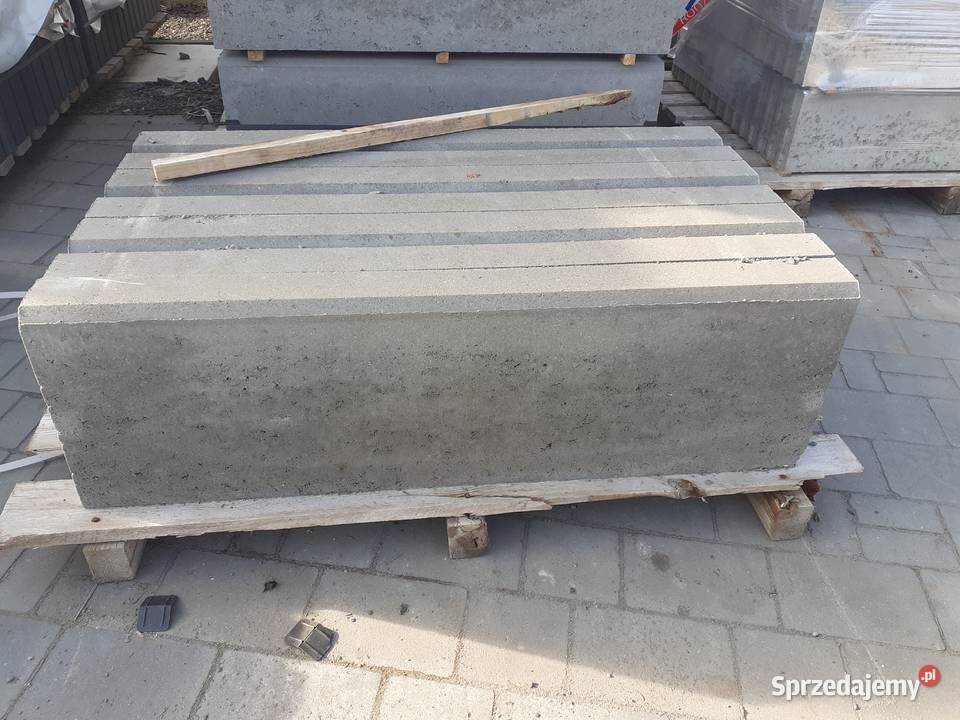 Obrzeże Betonowe Krawężnik 830100 Szary Promocja Wielogóra