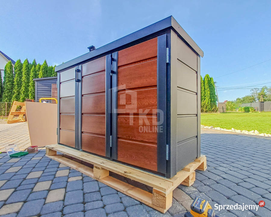 Zabudowa koszy na śmieci wiata obudowa Dom i Ogród Iława