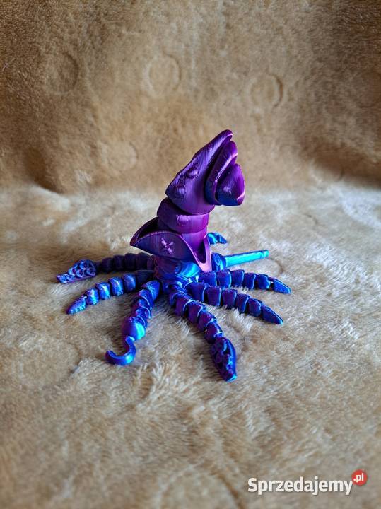 Figurka 3D ośmiornica pirat