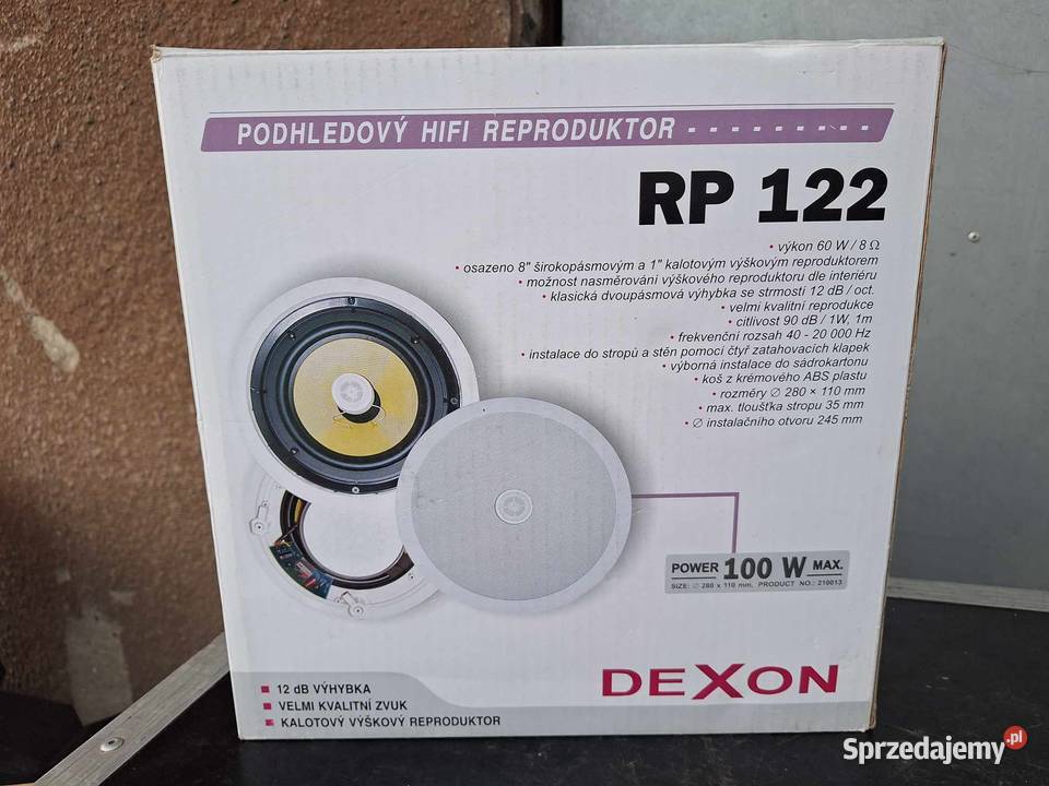 Głośnik sufitowy DEXON RP 122 Kołobrzeg sprzedam