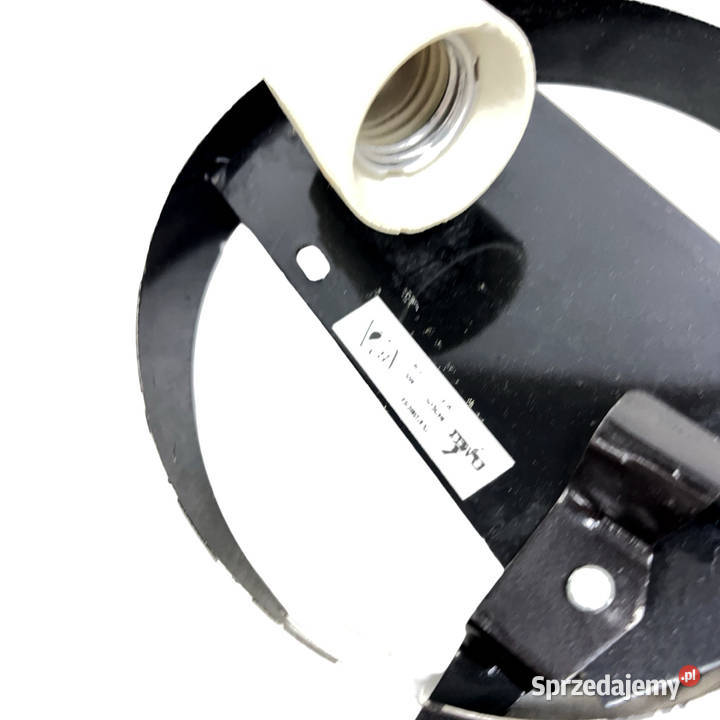 Plafon RZB Niemcy lata 70 szkło opalowe 22 E27 Plafony Warszawa