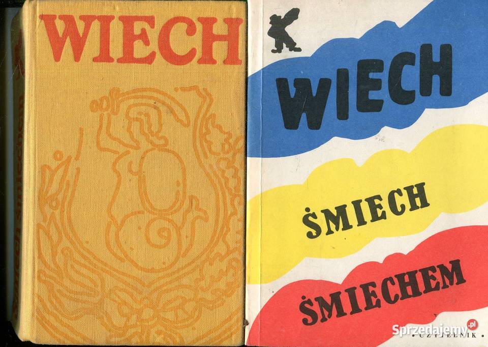 Śmiech śmiechem Wiech 2 wydania Szczecin sprzedam