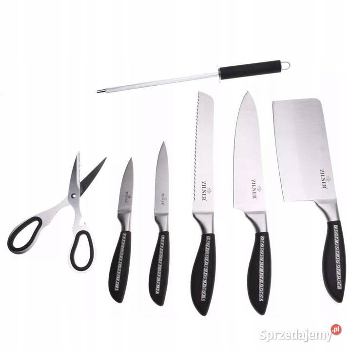 Noże na stojaku ala Versace zachodniopomorskie Szczecin