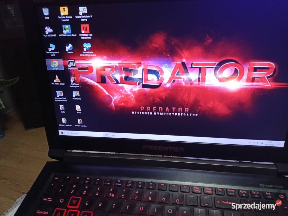 Acer PREDATOR 15 6 i5 16GB SSD240 1TB GTX1050Ti