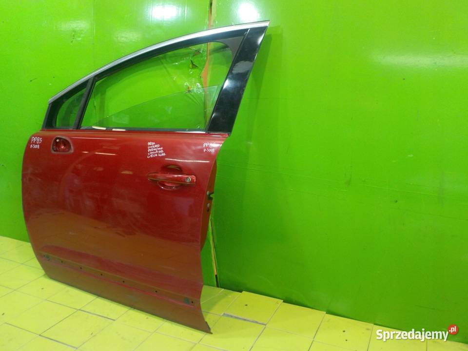 PEUGEOT 3008 I 20 HDI 10r LKR drzwi lewe przod Drzwi Suków