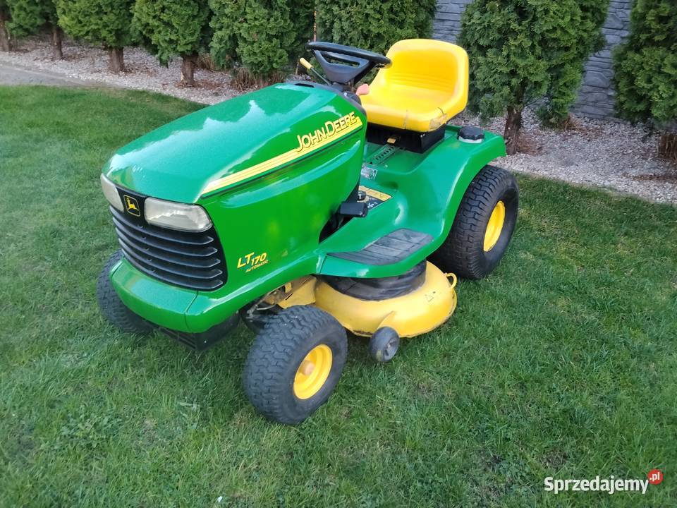 John Deere lt170 16 V2 HYDRO mulczer Traktorki wielkopolskie