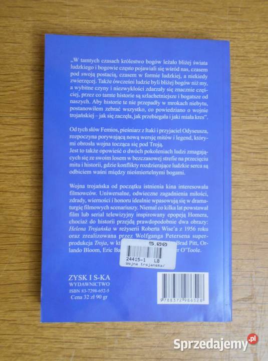 Lindsay Clarke Wojna trojańska Parczew