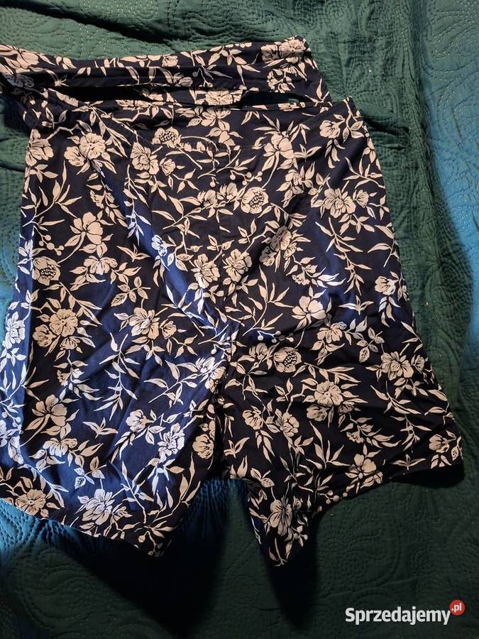 Spódniczko spodenki bawełna granatowobiałe M małopolskie Kraków