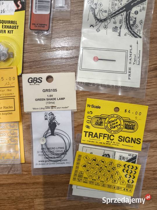 Części wagony skala N 1160