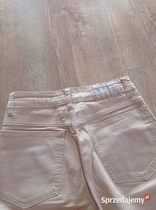 Beżowe spodnie rurki Rozmiar 34(XS)