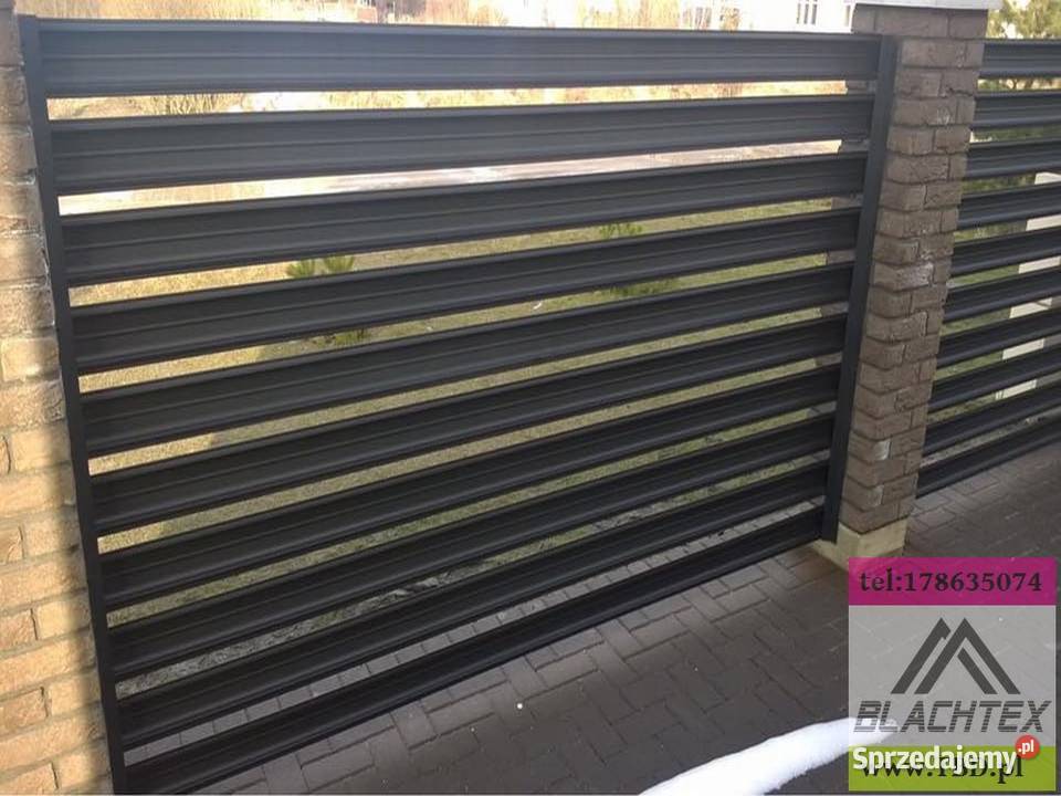 Sztachety Metalowe na płot 1 i 2 Gatunek Kolbuszowa