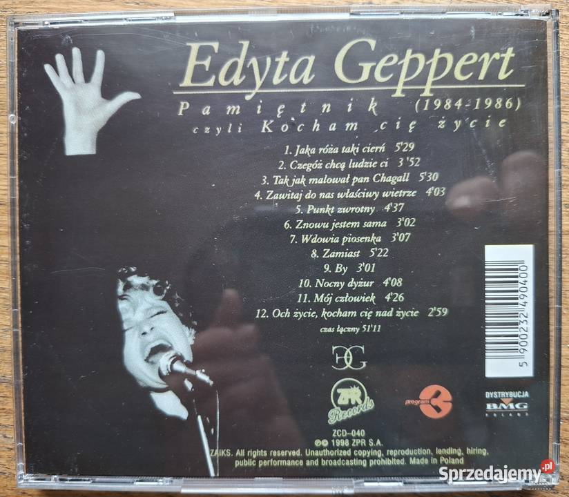 Edyta Geppert Pamiętnik czyli Kocham cię życie Kraków