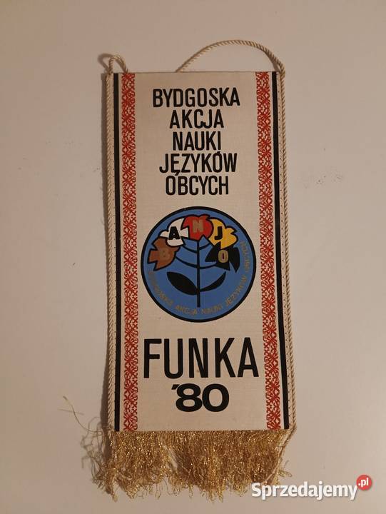 Proporczyk ZHP Bydgoszcz FUNKA BANJO 1980