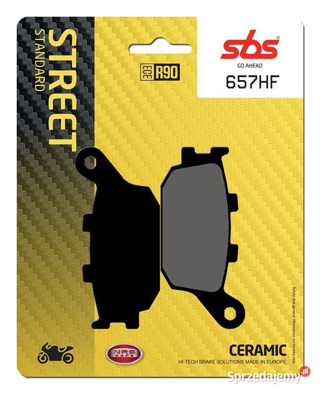 Klocki hamulcowe SBS 657HF HONDA FMX 650 0508