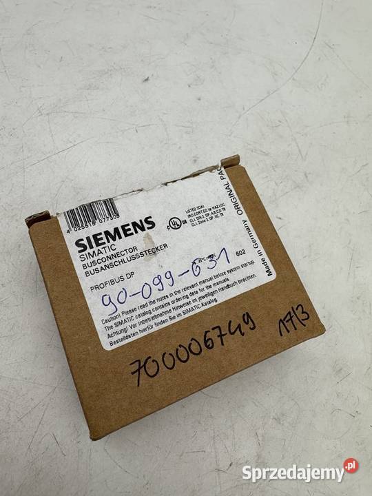 Siemens 6ES7 9720BB520XA0 wtyk wtyczka Warszawa