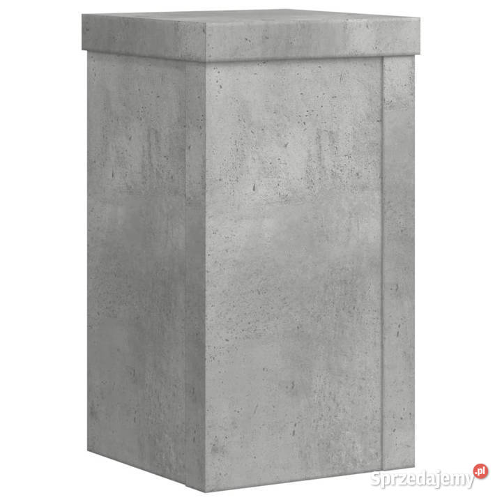 Podstawki pod doniczki 2 szarość betonu 10x10x18 Donice Warszawa
