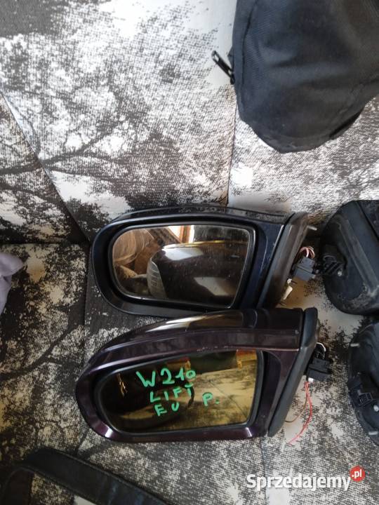 Mercedes W210 lusterko lewe składane pamięć Gdańsk