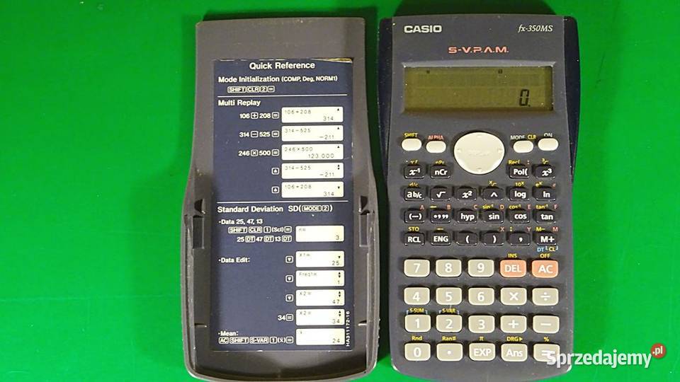 Kalkulator CASIO FX350MS digit Big display Power