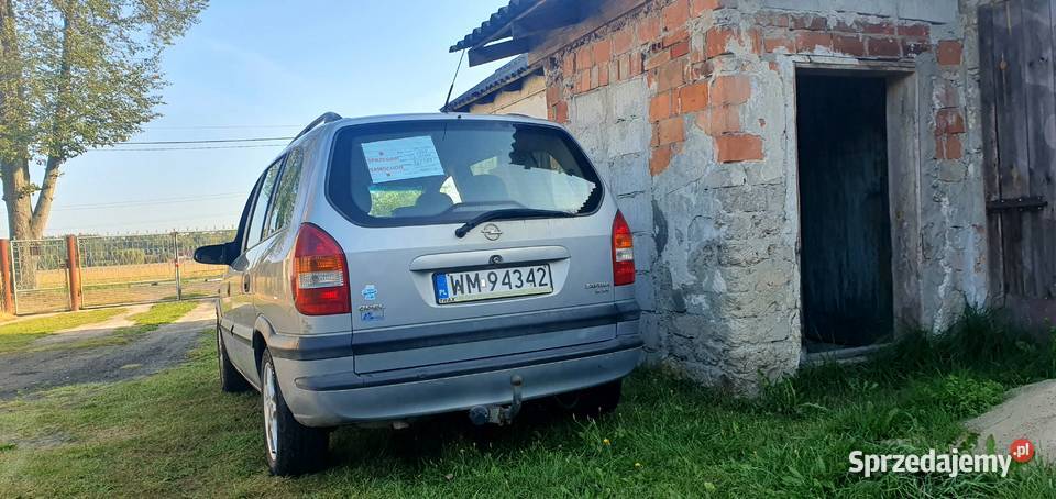 Opel Zafira A 16 Benzyna 1999 Sprawna tania Rok produkcji 1999 Zafira Warszawa