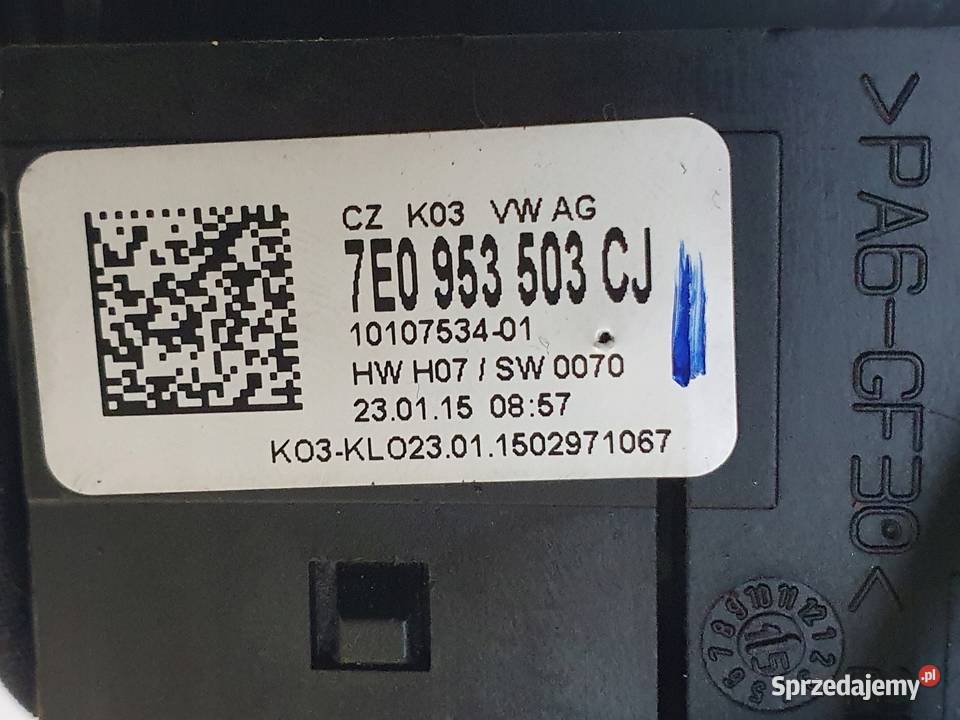 PRZEŁĄCZNIK ZESPOLONY VW Transporter T5 Lift sprzedam