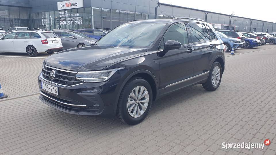 Volkswagen Tiguan 2024 r 15 TSI DSG Salon Polska 150KM Samochody osobowe Lusowo