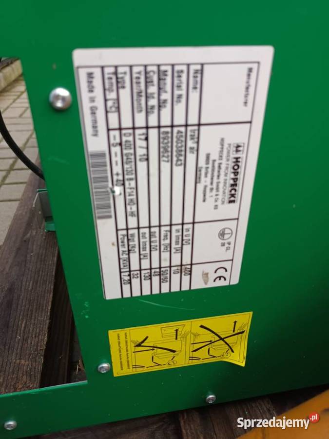 Ładowarka akumulatorowa Hoppecke 48v pakiet Kosiarki akumulatorowe wielkopolskie Nowy Tomyśl