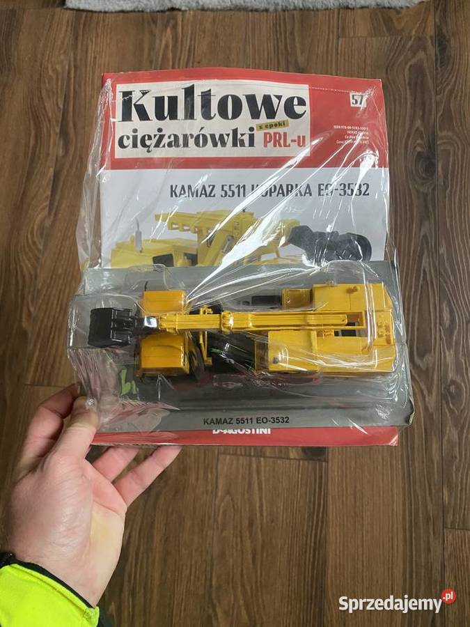 KAMAZ 5511 Koparka Kultowe ciezarowki PRL 57 Modelarstwo Zamość