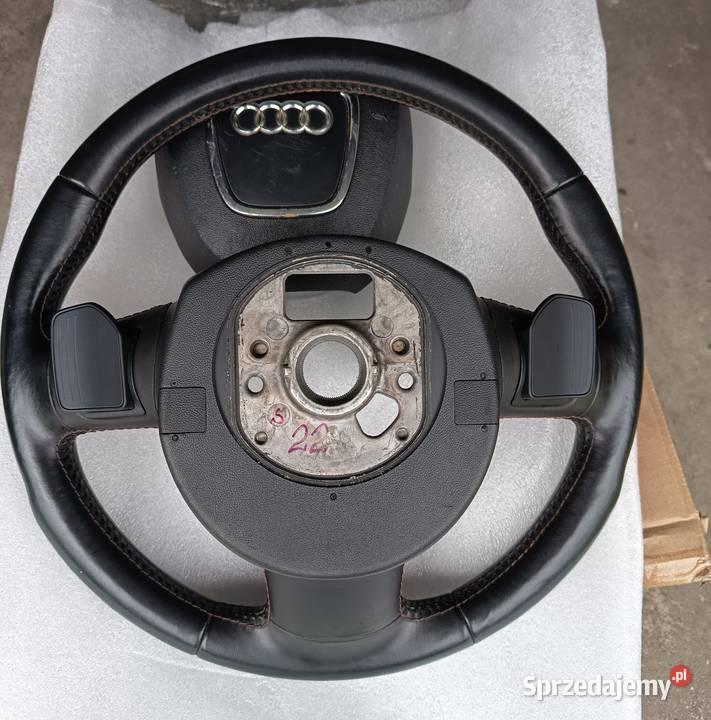 Kierownica multi skóra łopatki Airbag Audi S5 A4 sprzedam