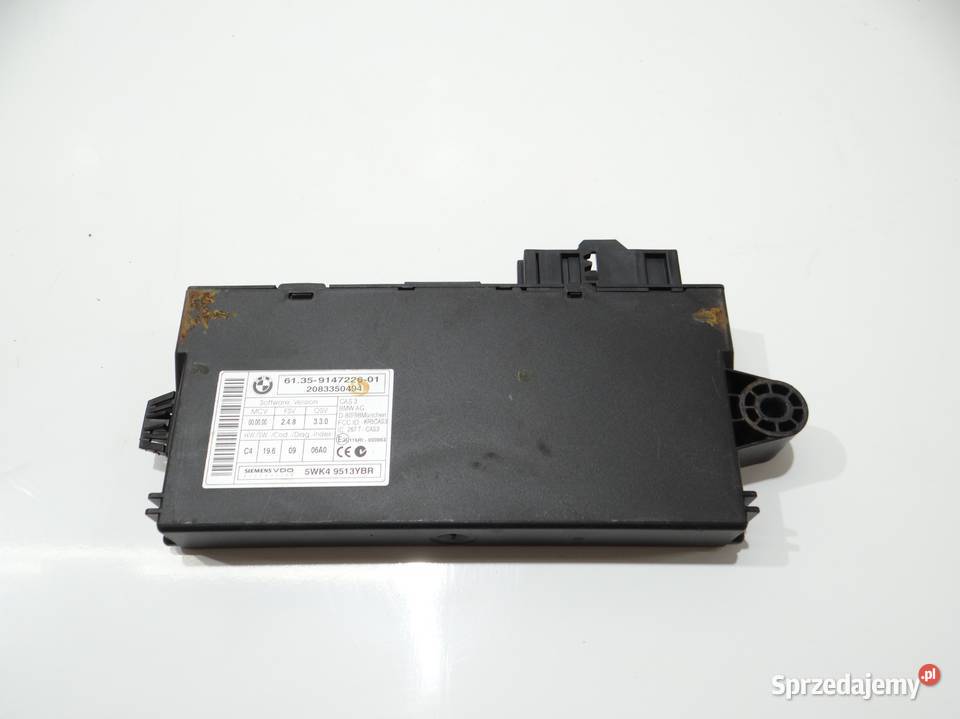 MODUŁ STEROWNIK CAS BMW E60 E61 9147226 Strzyżewice
