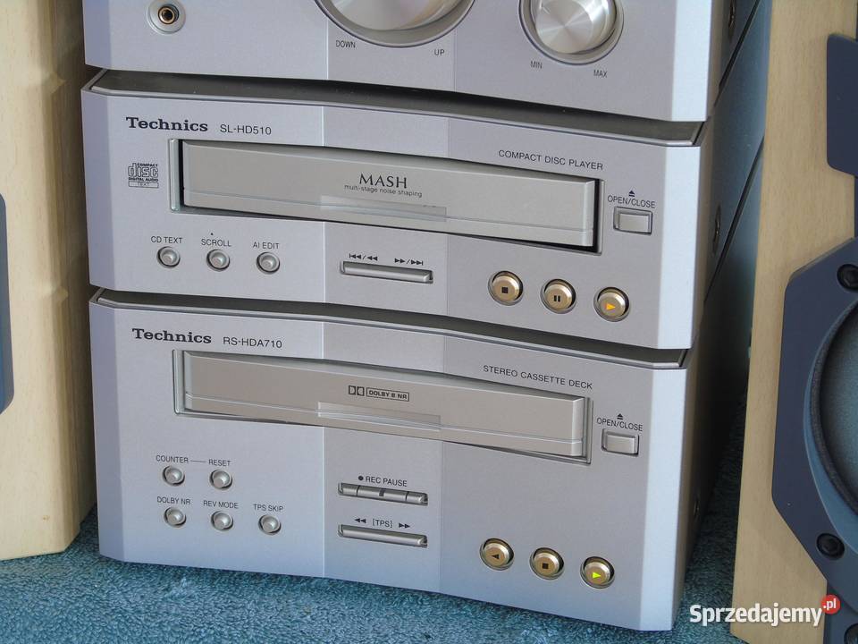 Wieża Technics SAHD510 710 pilot kolumny DOSTAWA Jasło
