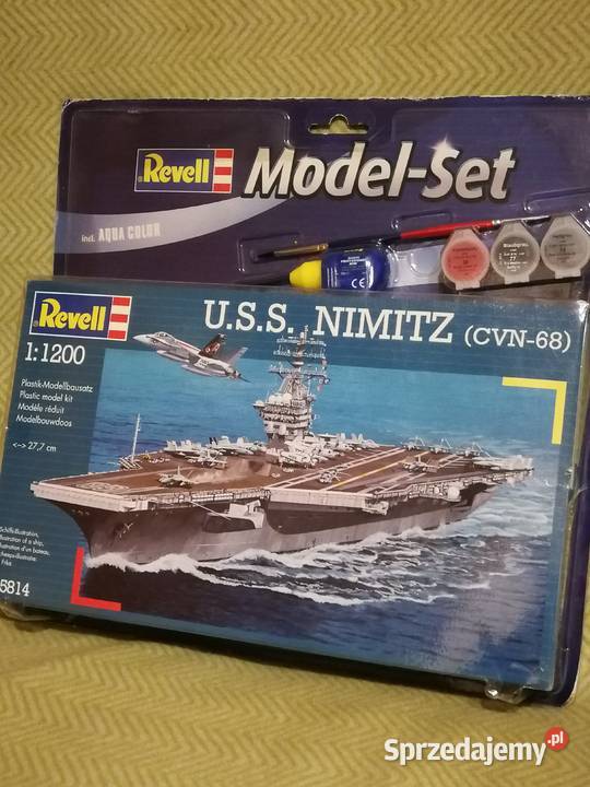 Model do sklejania Revell ModelSet USS Nimitz Modelarstwo zachodniopomorskie Szczecin