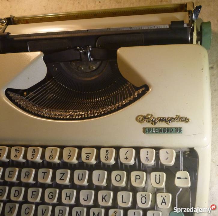Niemiecka maszyna do pisania Olimpia Splendit 33 lubuskie Żary