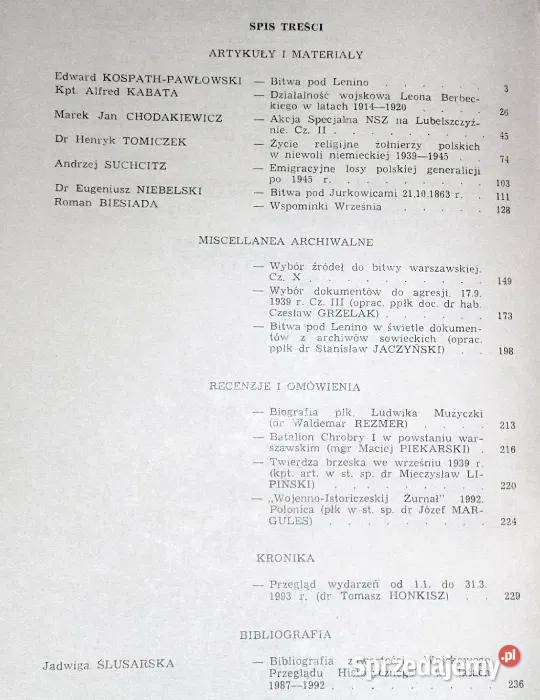 Wojskowy przegląd historyczny 38 0607 3 145 Chełm