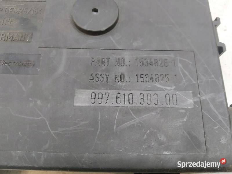SKRZYNKA BEZPIECZNIKÓW Porsche Boxster II 987