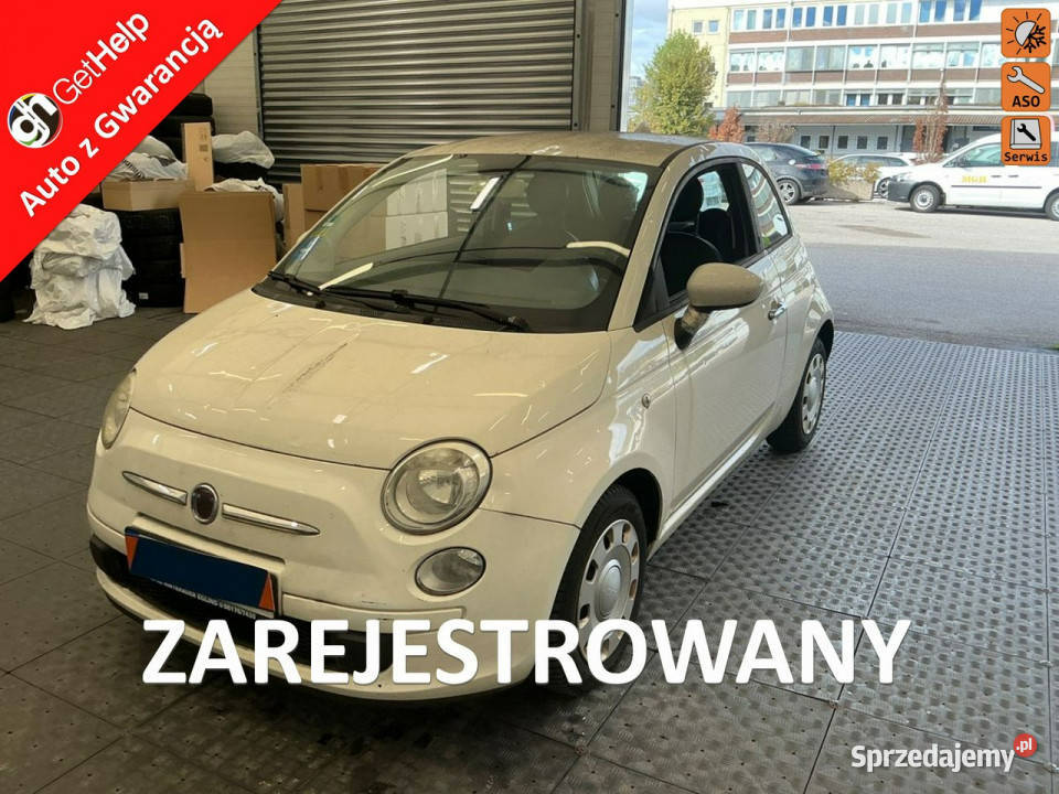 Fiat 500 KlimatyzacjaIsofixPrzebieg gwarantOpony benzyna Wejherowo