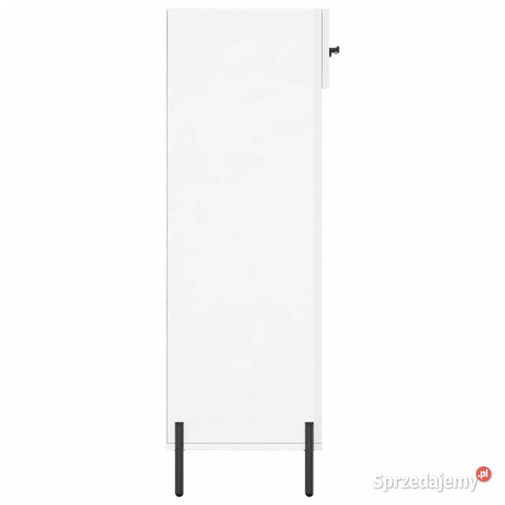 Szafka na buty wysoki połysk biała 60x35x105 Warszawa